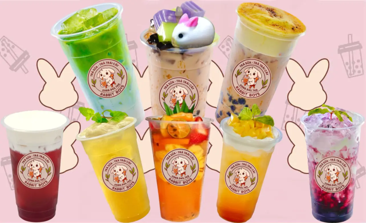 Ảnh bìa RABBIT BOYS - Trà Sữa & Trà Trái Cây - Lô B Cư Xá Thanh Đa