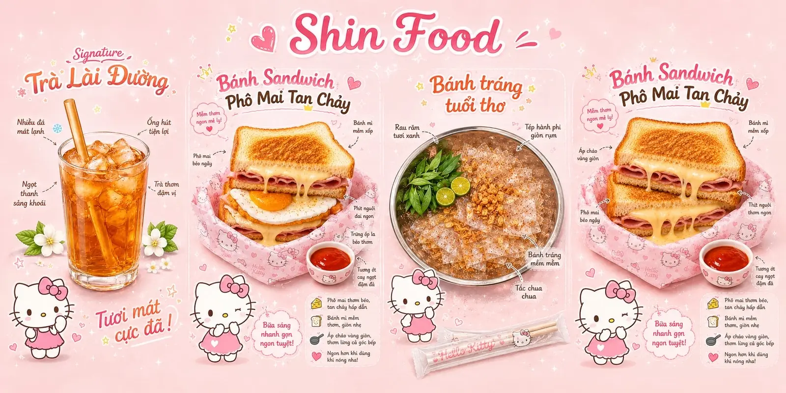 Ảnh bìa Shin Food - Cơm, Mì Trộn HQ & Sandwich Nướng - Đường Số 6