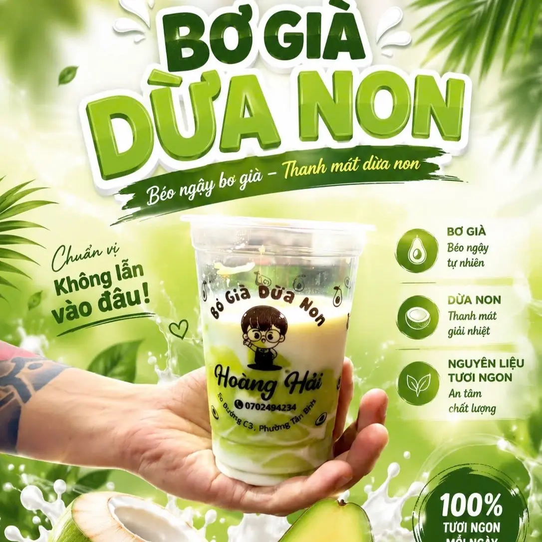 Ảnh bìa Bơ Già Dừa Non Hoàng Hải - Đường C3