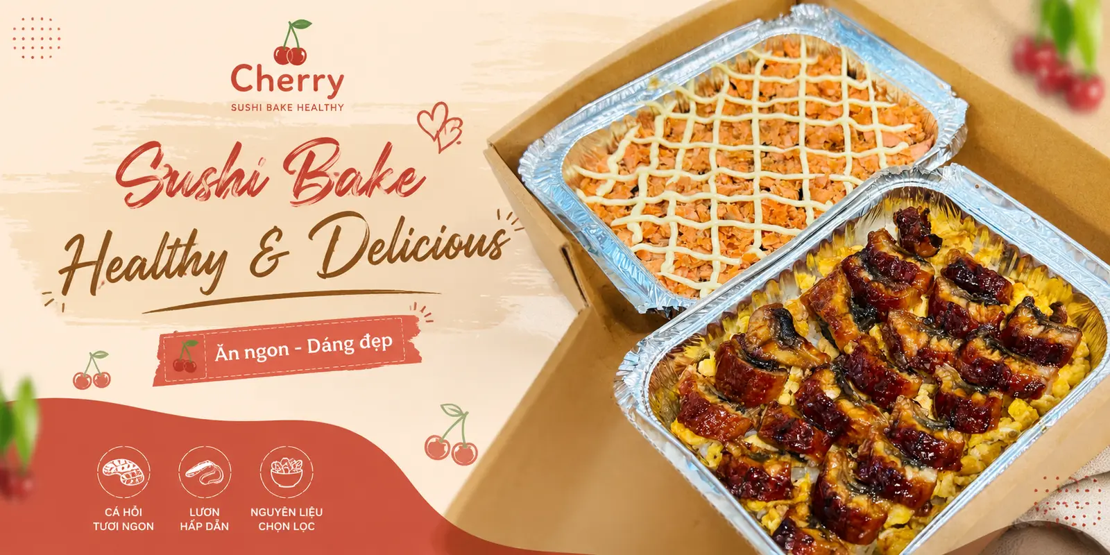 Ảnh bìa Cherry - Sushi Bake Healthy - Thọ Tháp