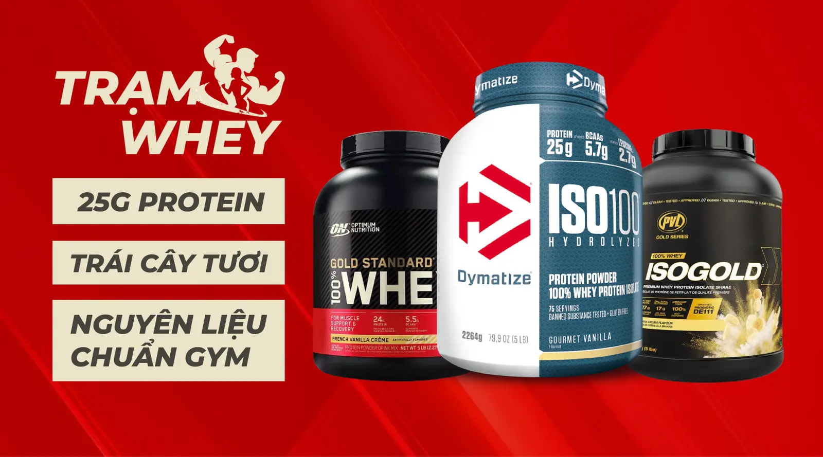 Ảnh bìa TRẠM WHEY - Smoothies & Healthy Drinks - Bình Quới