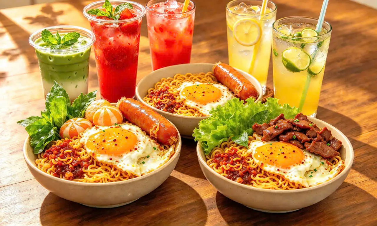 Ảnh bìa Mê Trộn - Mì Trộn & Ăn Vặt - Huỳnh Tấn Phát
