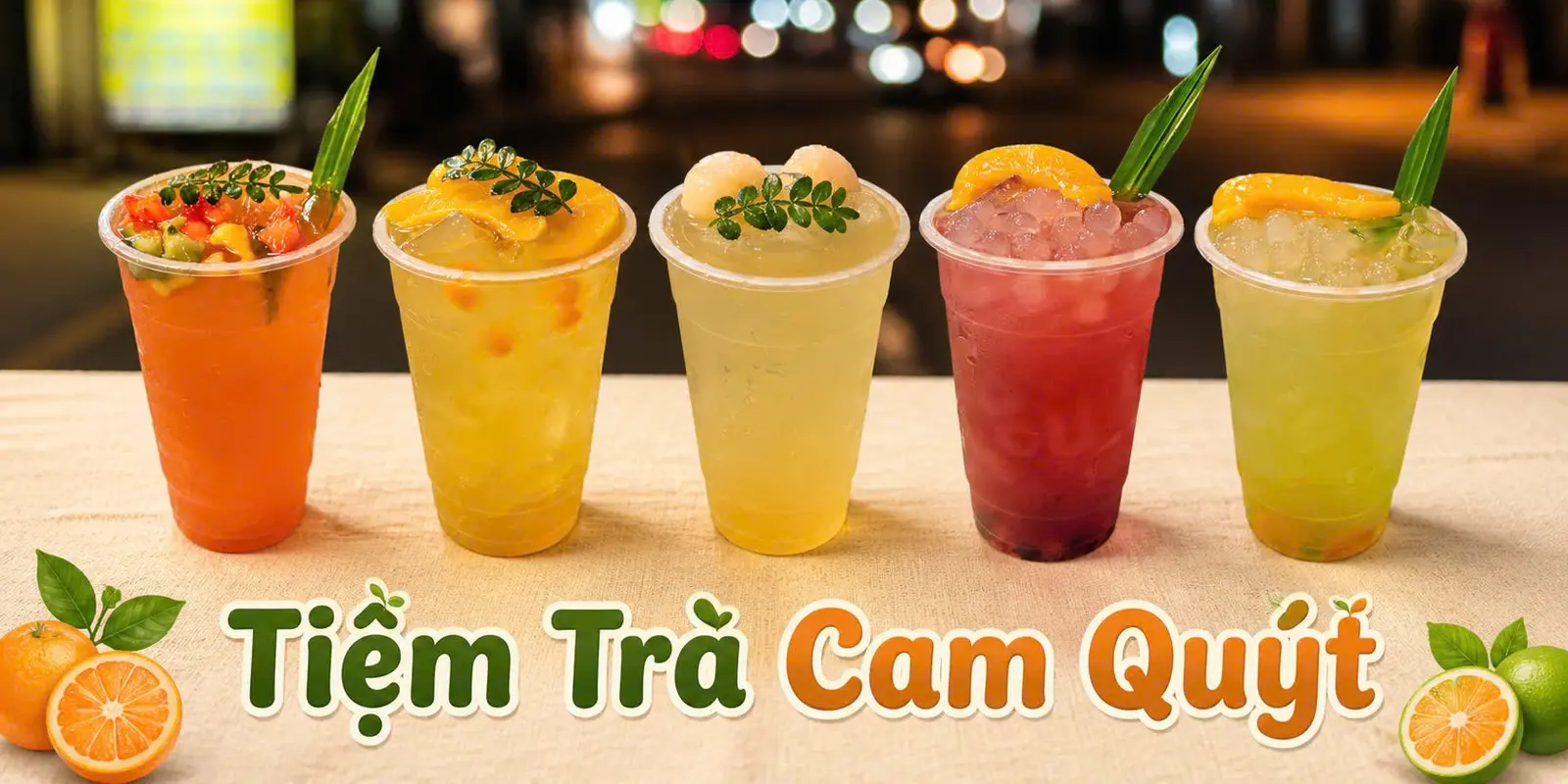 Ảnh bìa Tiệm Trà Cam Quýt - Song Hành