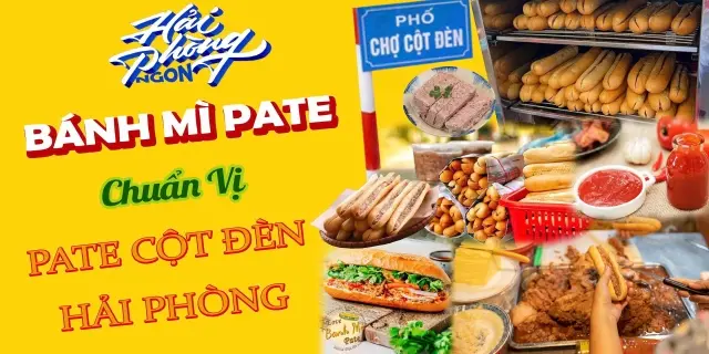 Ảnh bìa Hải Phòng Ngon - Xôi, Bánh Mì Pate & Trà Hoa Cúc - Bùi Đình Túy