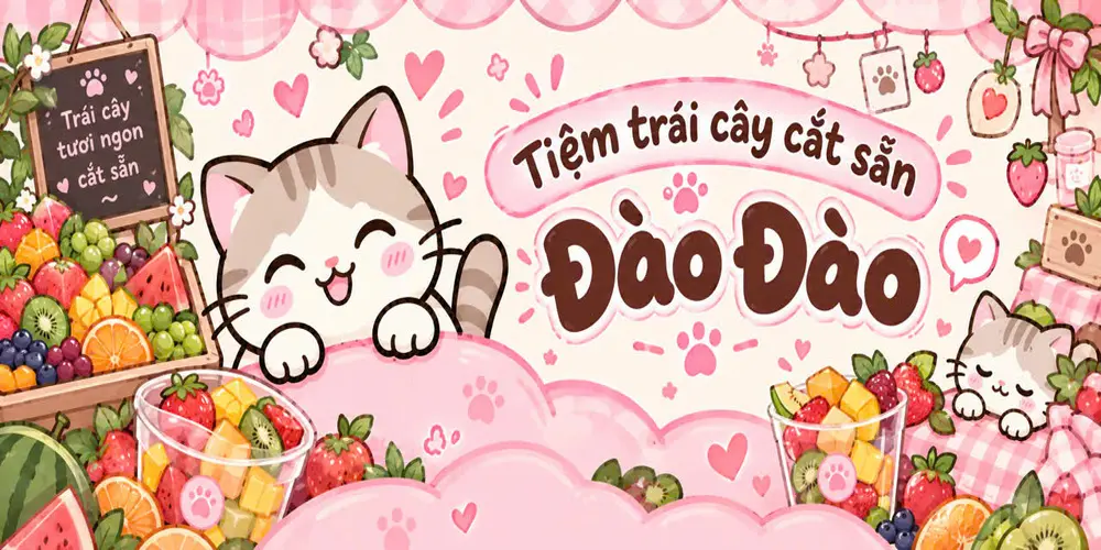 Ảnh bìa Trái Cây Cắt Sẵn Đào Đào - Mai Xuân Thưởng