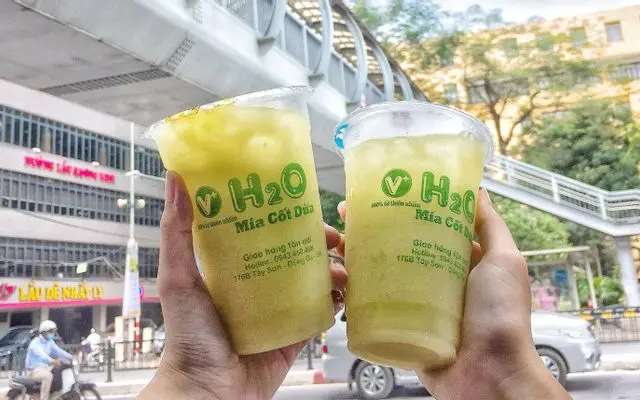Ảnh bìa H2O - Nước Mía Cốt Dừa - Thái Hà