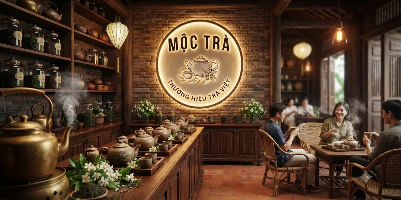 Ảnh bìa Tiệm Trà Mộc - Huỳnh Tịnh Của