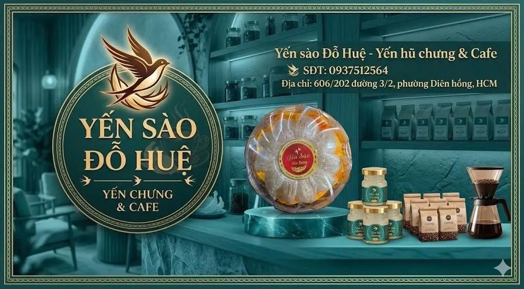 Ảnh bìa Yến Sào Đỗ Huệ - Yến Hũ Chưng & Cafe - Đường 3 Tháng 2