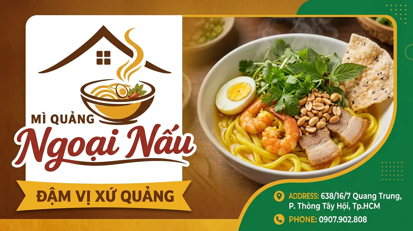 Ảnh bìa Mì Quảng Ngoại Nấu - Quang Trung