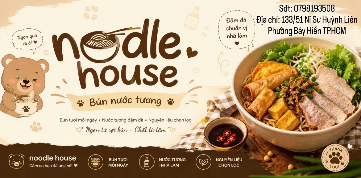 Ảnh bìa NOODLE HOUSE - Ni Sư Huỳnh Liên