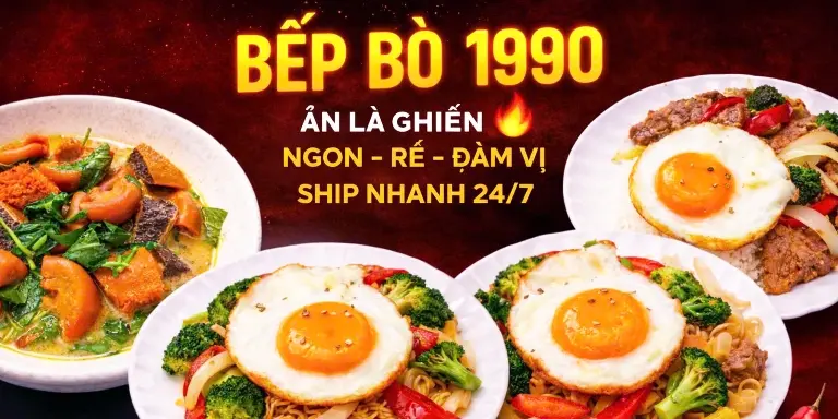 Ảnh bìa Bếp Bò 1990 - Phá Lấu Bò, Cơm Xào Bò Trứng & Mì Xào Bò Trứng - Trường Chinh