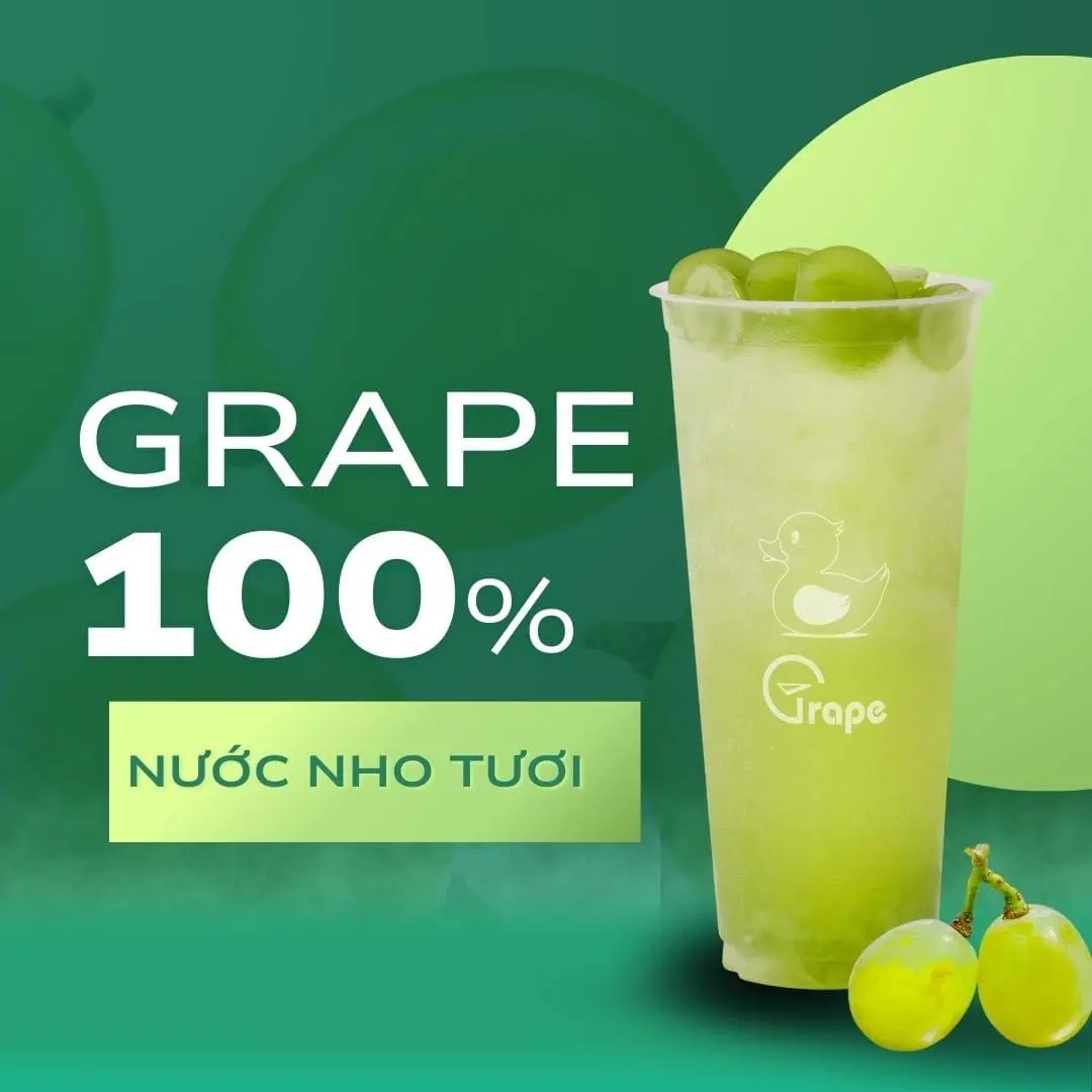 Ảnh bìa GRAPE - 100% Nước Nho Tươi - Trương Định