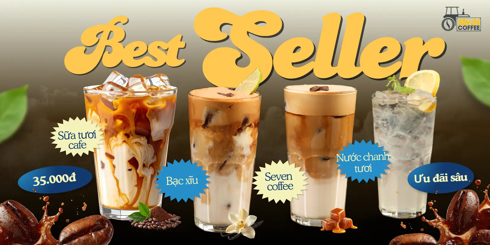 Ảnh bìa Seven Coffee - Phạm Văn Bạch