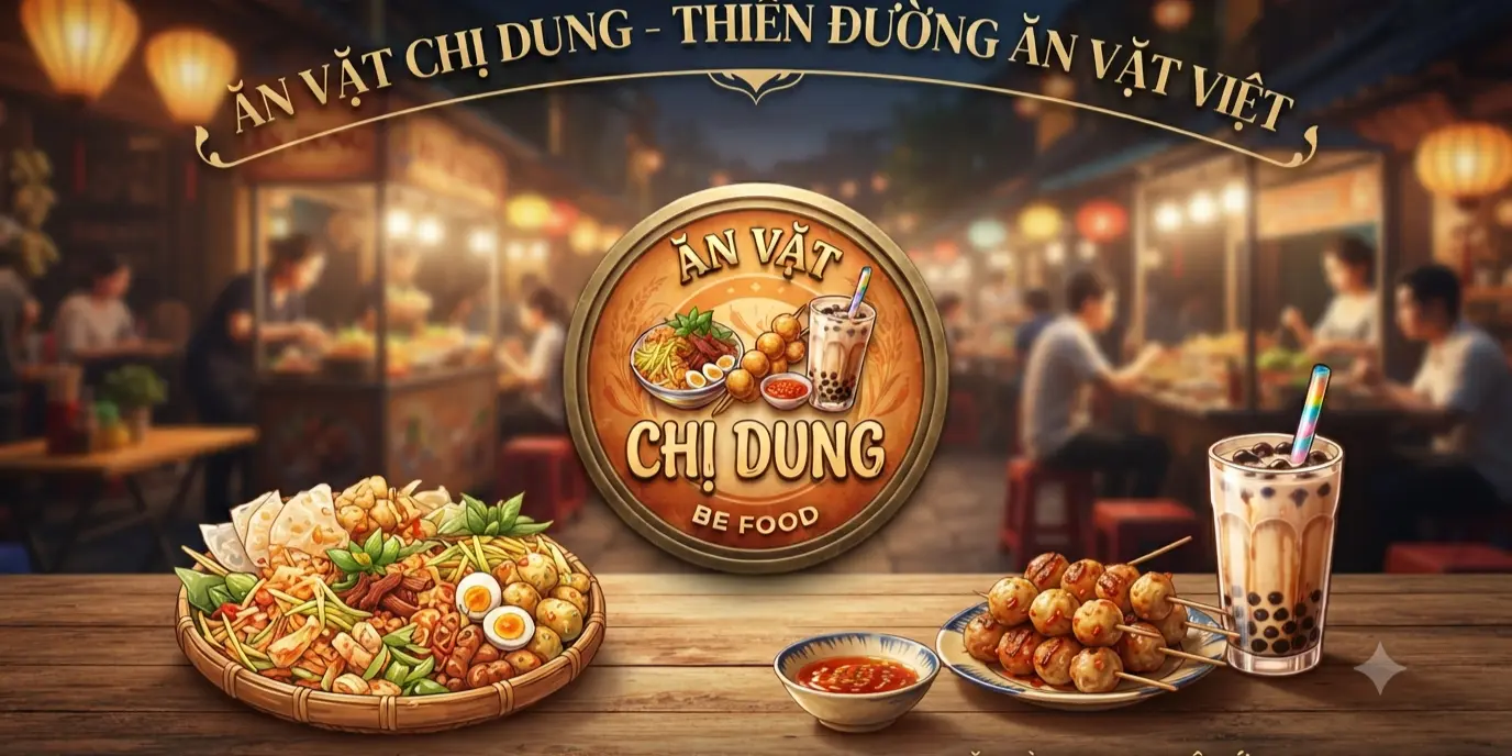 Ảnh bìa Ăn Vặt Chị Dung - Cá Viên, Bánh Tráng Trộn & Trà Sữa - Trần Hưng Đạo