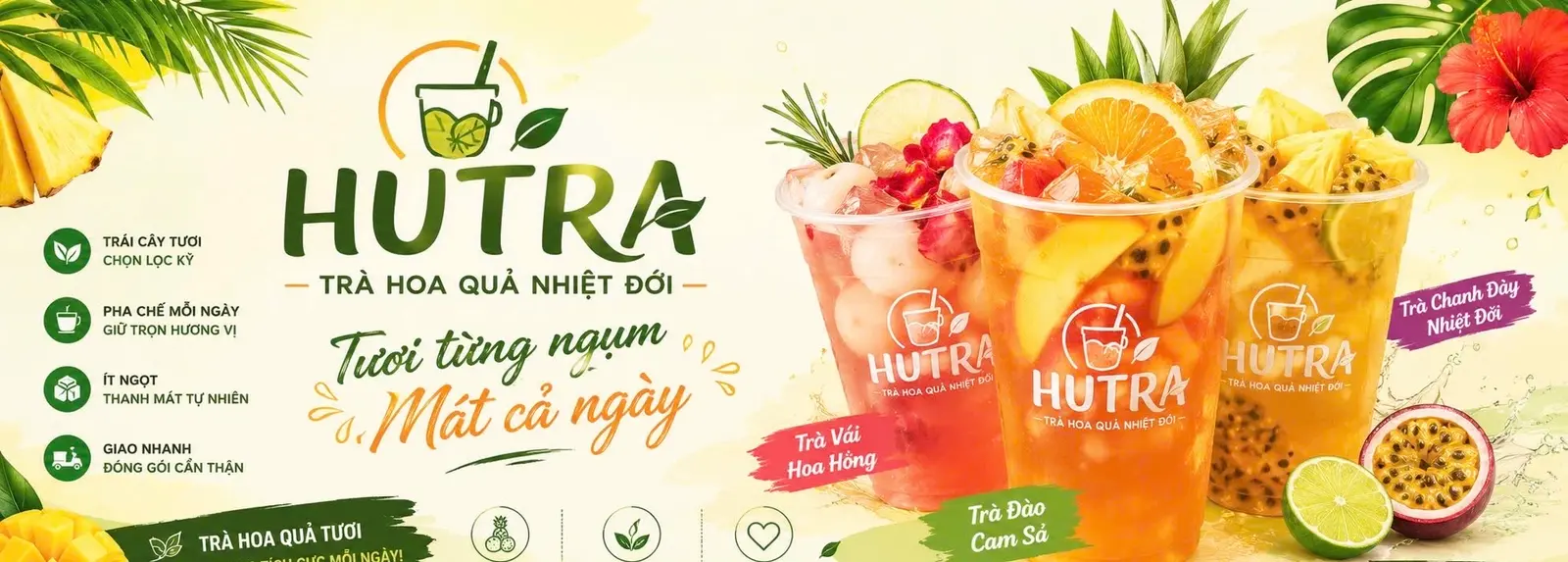 Ảnh bìa HUTRA - Trà Hoa Quả & Mì Trộn - Phạm Văn Đồng