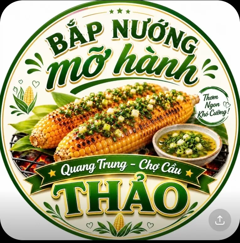Ảnh bìa Bắp Nướng Mỡ Hành Chợ Cầu - Quang Trung
