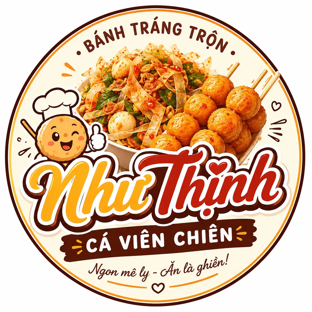 Ảnh bìa Bánh Tráng Trộn & Cá Viên Chiên Như Thịnh - Trần Thị Hè