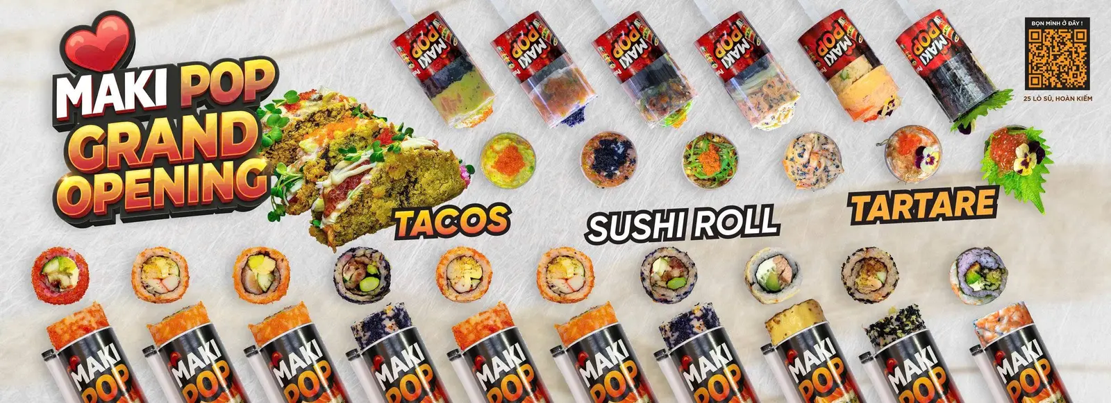 Ảnh bìa Sushi Maki Pop - Lò Sũ