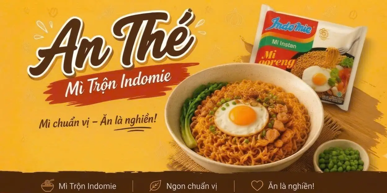 Ảnh bìa An Thé Mì - Trộn Indomie - Nguyên Hồng