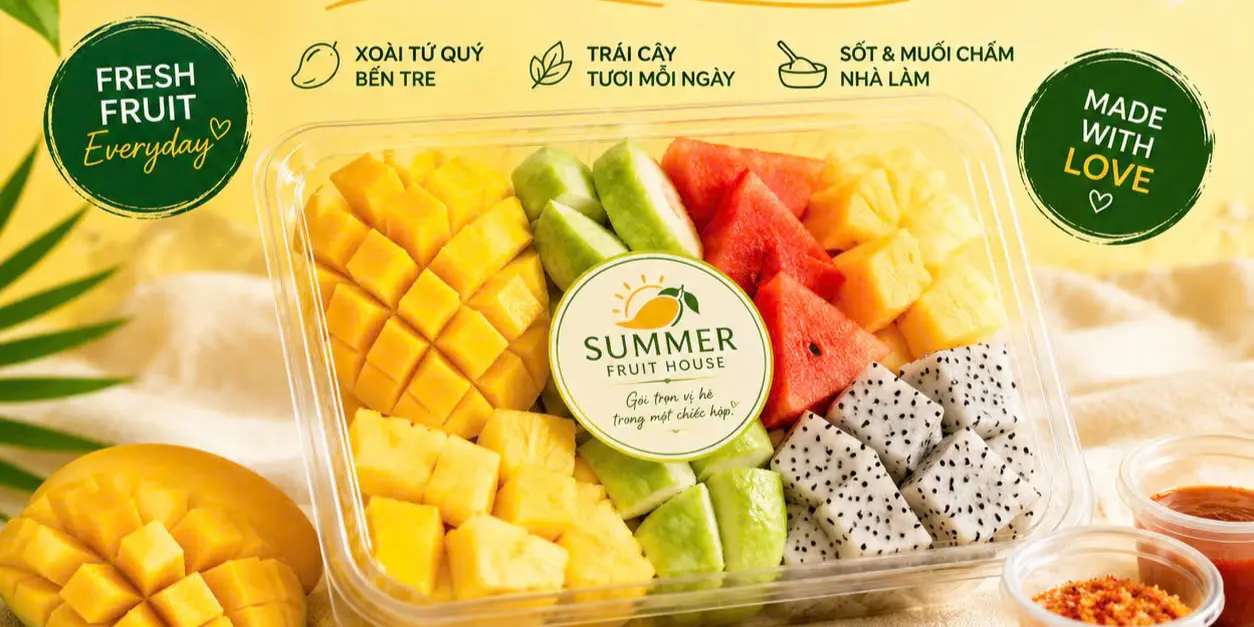 Ảnh bìa SUMMER FRUIT HOUSE - Trái Cây Cắt Sẵn - Phạm Hùng