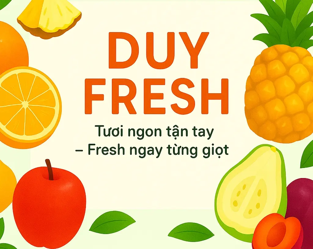 Ảnh bìa Duy Fresh - Nước ép, Trái cây tươi & Detox Healthy - Đường Số 8