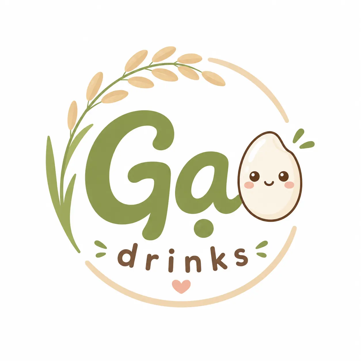 Ảnh bìa Gạo Drinks - Houjicha & Matcha Latte - Đường 3D