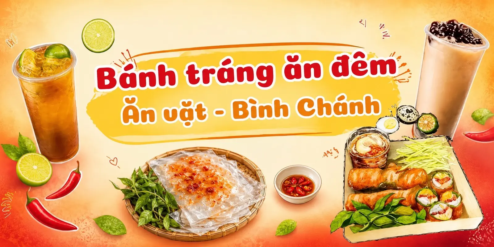 Ảnh bìa Bánh Tráng Ăn Đêm - Ăn Vặt - Đường Số 5