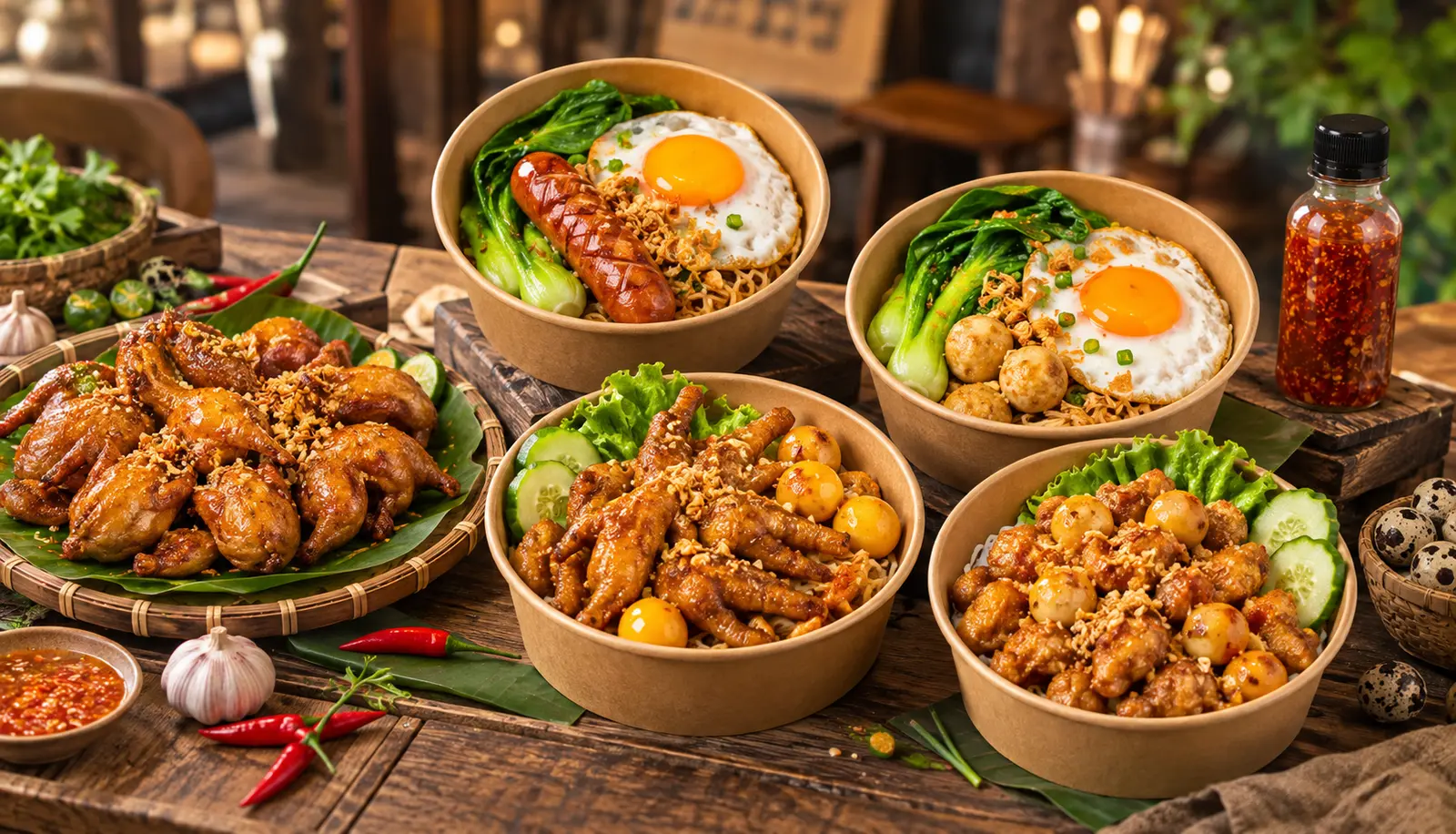Ảnh bìa Tiệm Cuk Ngon Sài Gòn - Cút Chiên Bơ, Mì Trộn & Chân Gà Sụn Gà - Nguyễn Duy Trinh