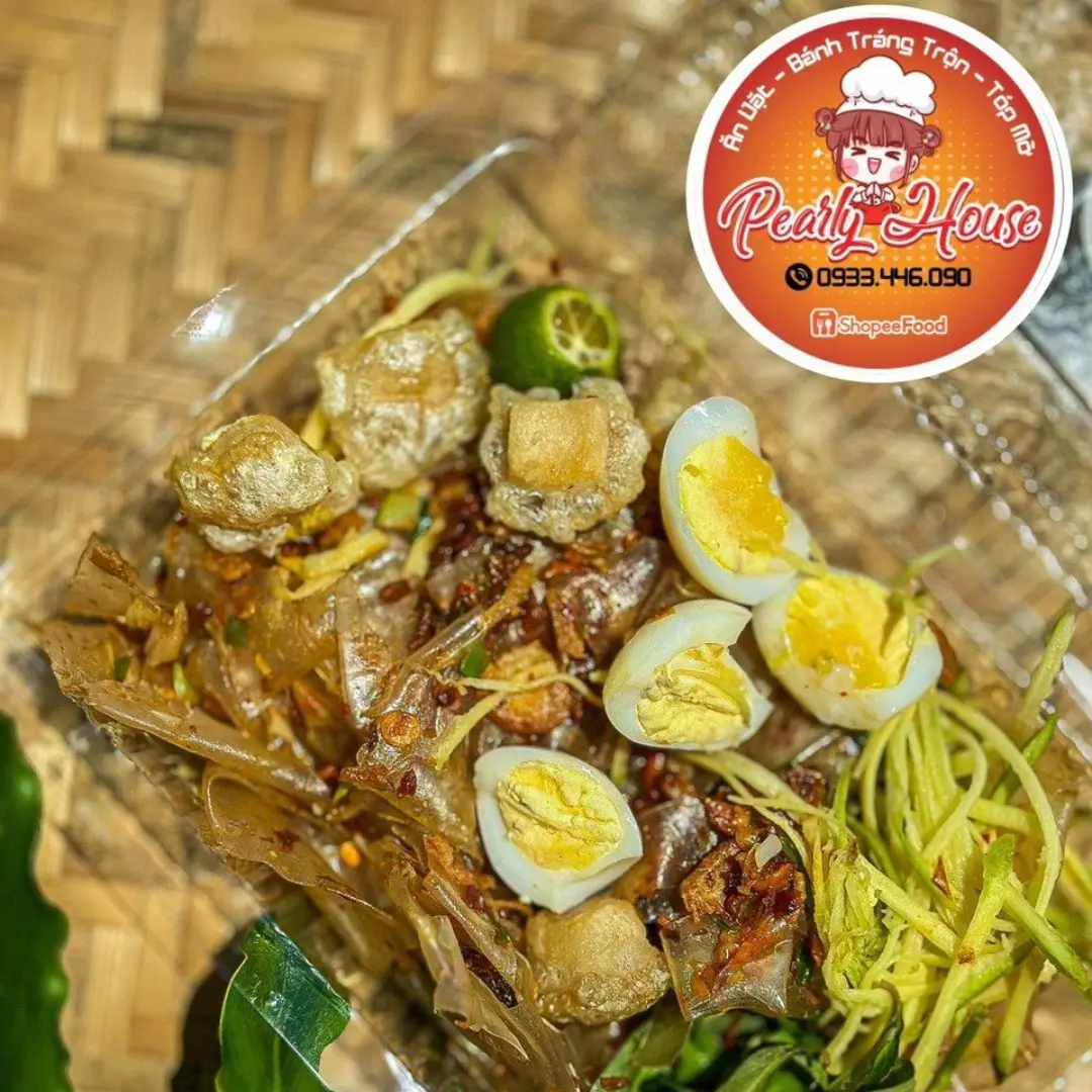 Ảnh bìa Pearly House - Bánh Tráng Trộn Tóp Mỡ Khô Bò - Phan Sào Nam