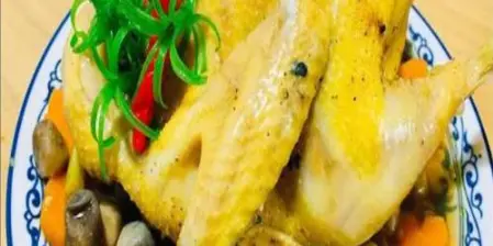 Ảnh bìa Gà Hấp 26 - Gà Hấp Nấm & Rau - Đường 59
