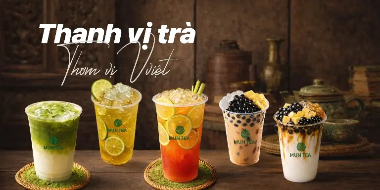 Ảnh bìa Mun Tea - Trà Sữa & Trà Hoa Quả - Nguyễn Đổng Chi