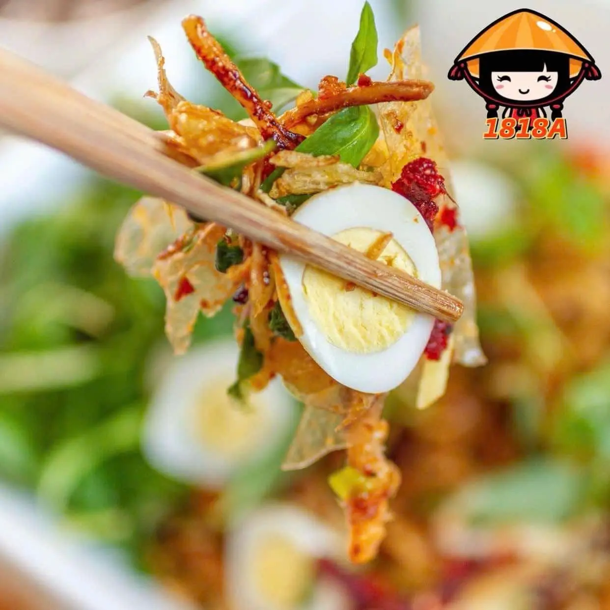 Ảnh bìa Bánh Tráng 1818A - Bánh Tráng Trộn, Cuốn & Nướng - Phạm Thế Hiển