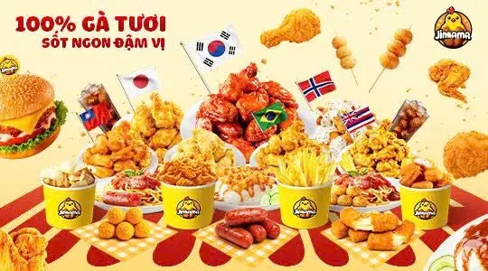 Ảnh bìa Gà Rán Jimama - Gà Rán, Mỳ Ý & Ăn Vặt - Nguyễn Gia Trí