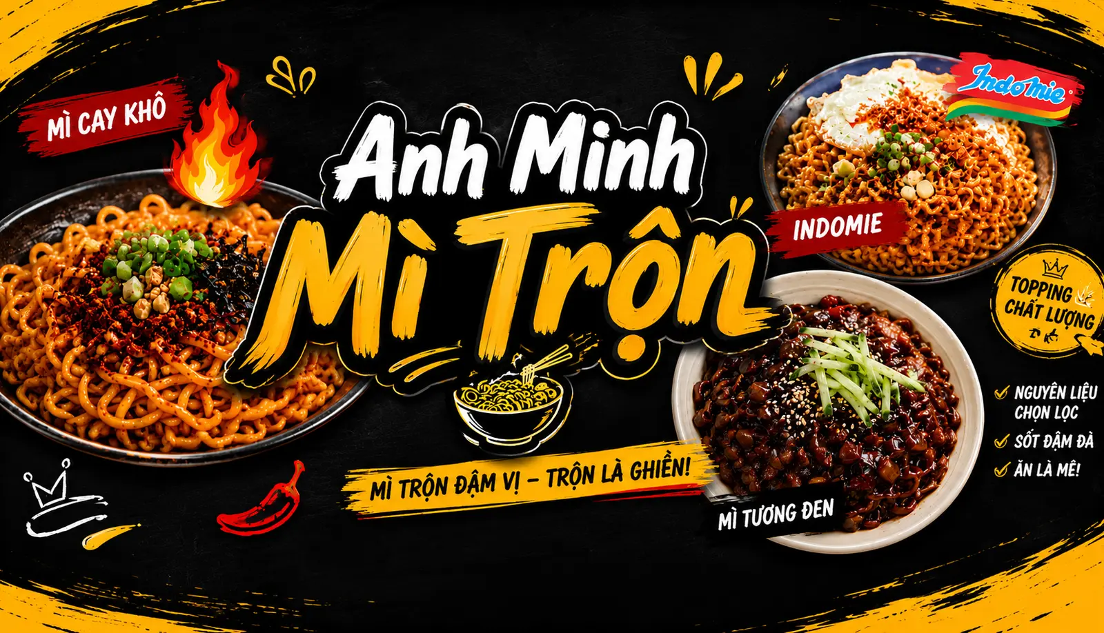 Ảnh bìa Mì Trộn Anh Minh - Cộng Hòa