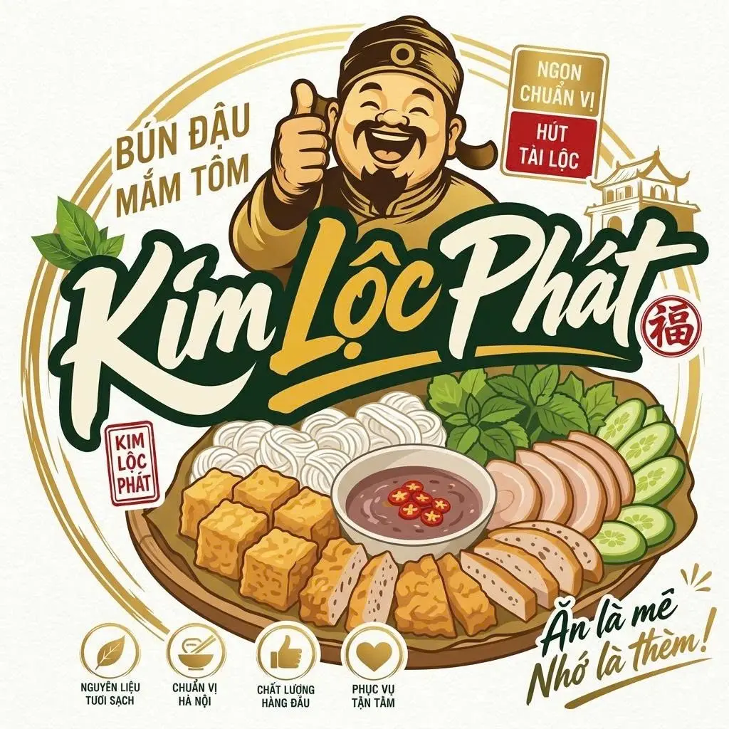 Ảnh bìa Bún Đậu Mắm Tôm Kim Lộc Phát - Lê Đình Cẩn