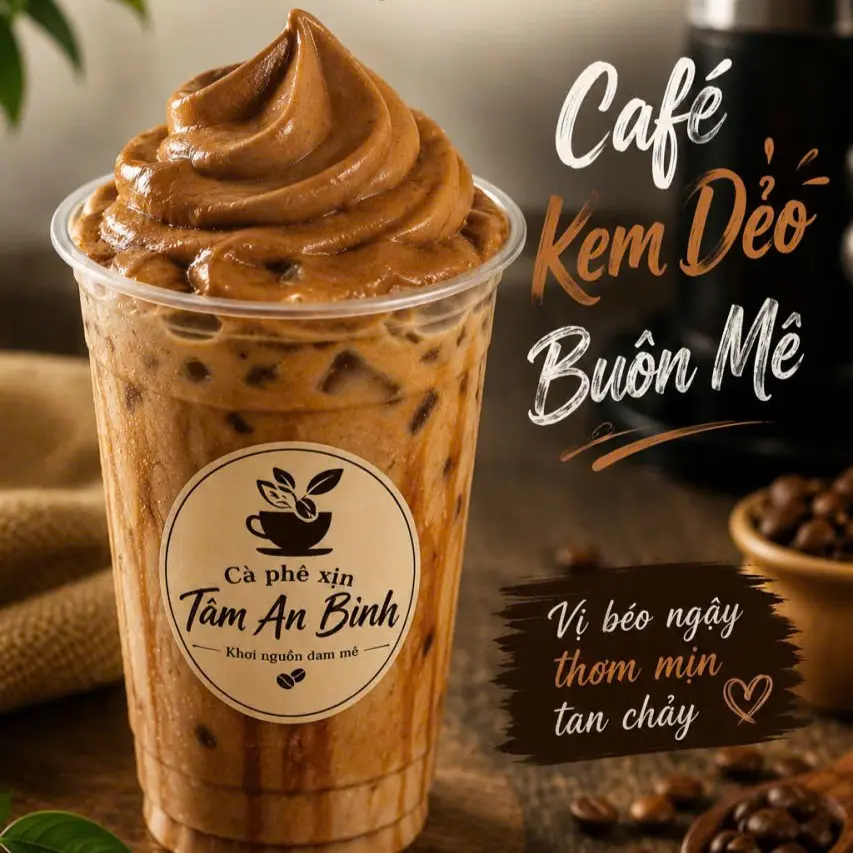 Ảnh bìa Cà Phê Đam Mê - Tâm An Bình - Cách Mạng Tháng Tám
