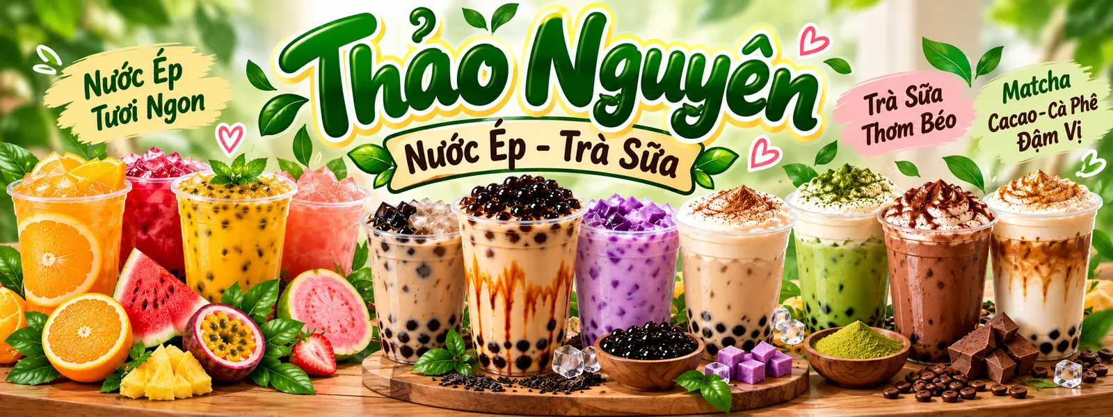 Ảnh bìa Thảo Nguyên - Nước Ép & Trà Sữa - Lạc Long Quân