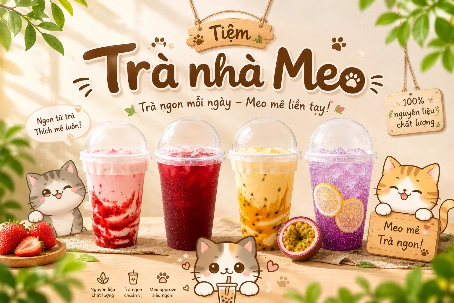 Ảnh bìa Tiệm Nhỏ Nhà Meo - Phan Huy Ích