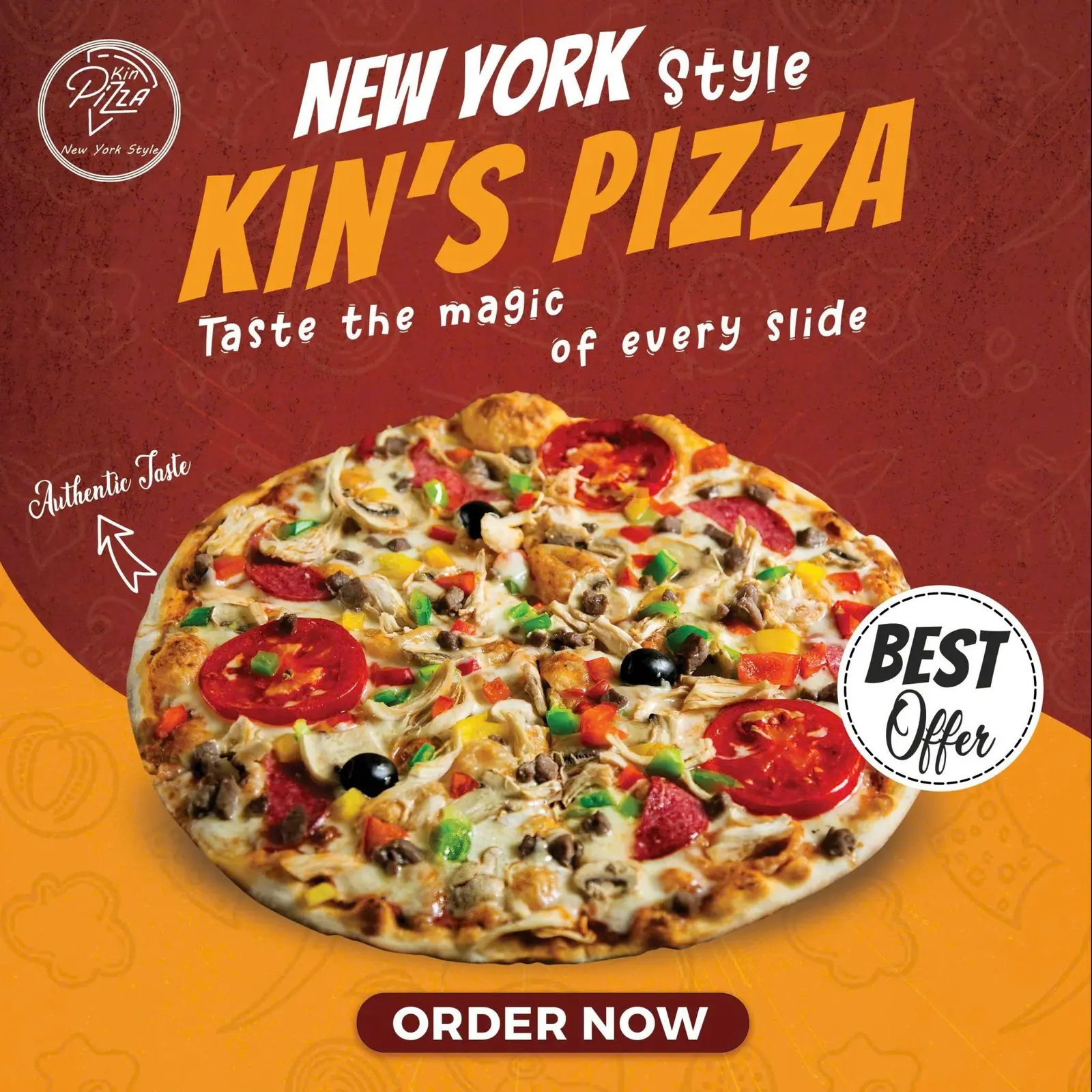 Ảnh bìa Kin Pizza - Nguyễn Văn Hưởng