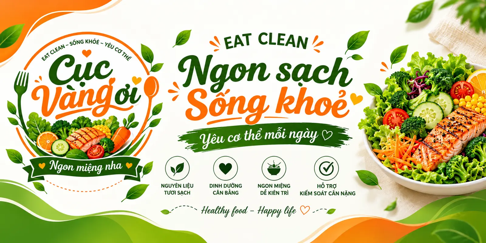 Ảnh bìa Cục Vàng Ơi - Eatclean - Võ Văn Kiệt