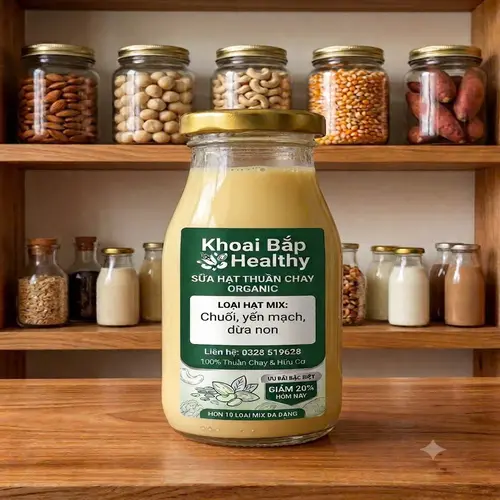Ảnh bìa Khoai Bắp Healthy - Sữa Hạt & Cơm Gạo Lức - Âu Cơ
