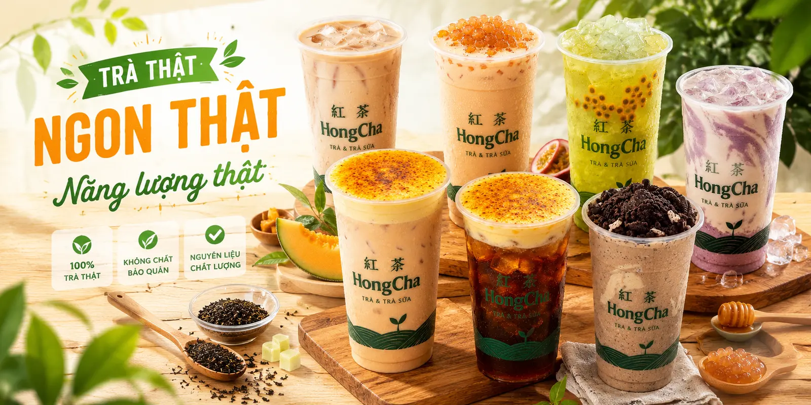 Ảnh bìa Hồng Trà HongCha - Âu Cơ