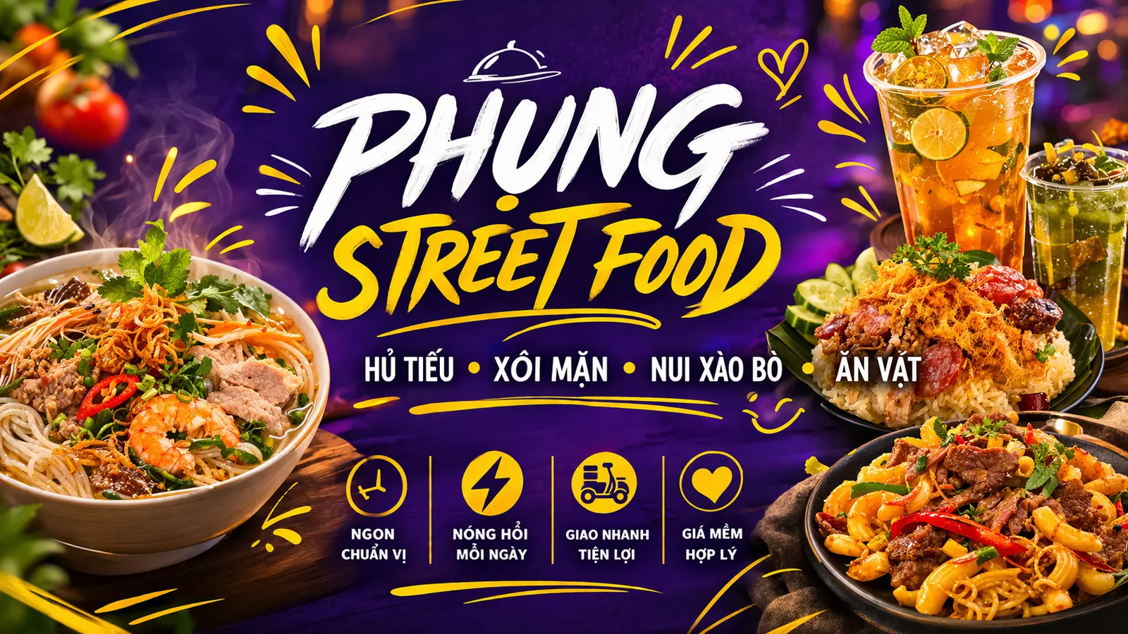 Ảnh bìa Quán Phụng - Hủ Tiếu, Xôi Mặn & Nui Xào Bò - Đường Số 6