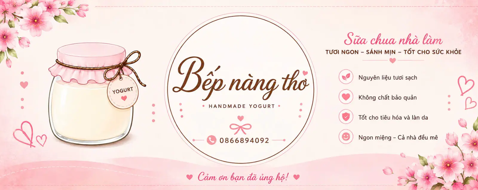 Ảnh bìa Bếp Nàng Thơ - Sữa Chua - Quan Nhân
