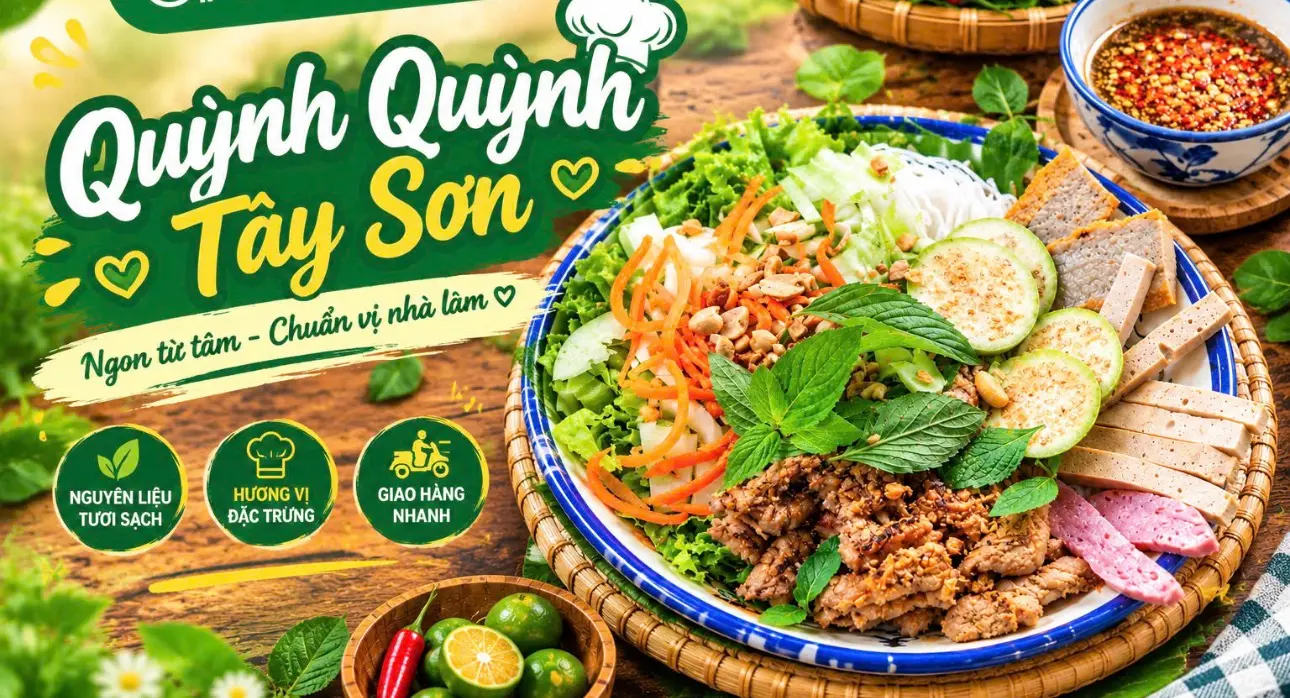 Ảnh bìa Quỳnh Quỳnh - Bánh Cuốn Tây Sơn Bình Định - Trần Thị Trọng