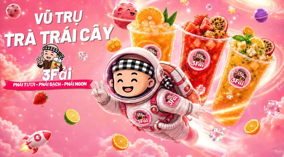 Ảnh bìa Vũ Trụ Trà Trái Cây 3Fải - Phan Văn Hùm
