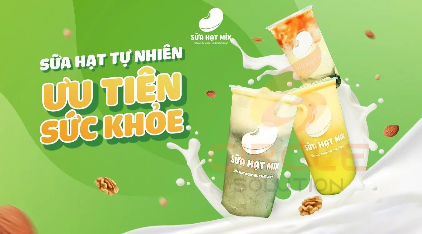 Ảnh bìa Sữa Hạt Mix - Hồng Mai