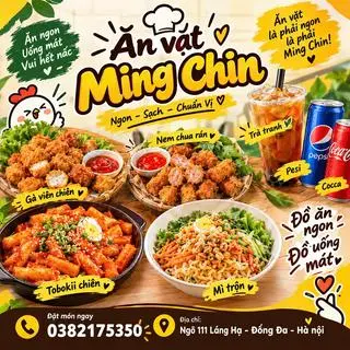 Ảnh đại diện Ăn Vặt Ming Chin - Láng Hạ