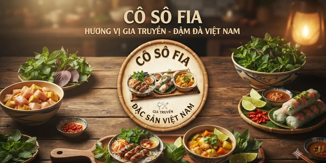 Ảnh bìa Cô So Fia - Bún Nem Nướng, Gỏi Cuốn & Cà Ri Gà - Âu Cơ