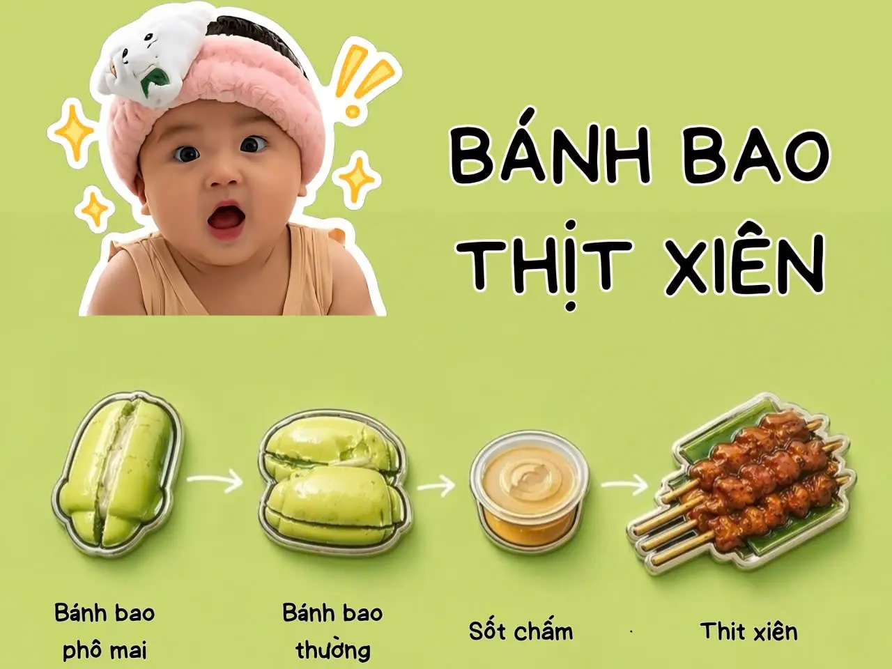 Ảnh bìa Em Nè - Thịt Xiên, Bánh Bao Thịt Nướng Phô Mai - Nguyễn Thị Kiểu